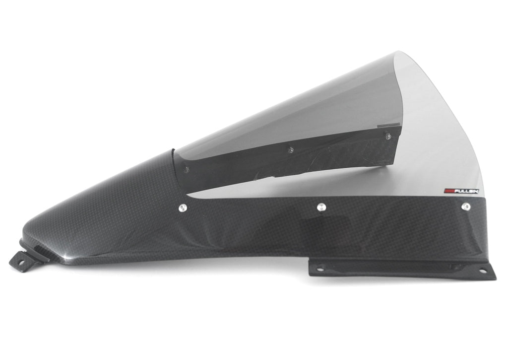 Fullsix Carbon CARBON WINDSCREEN - LIGHT DARK + 30mm