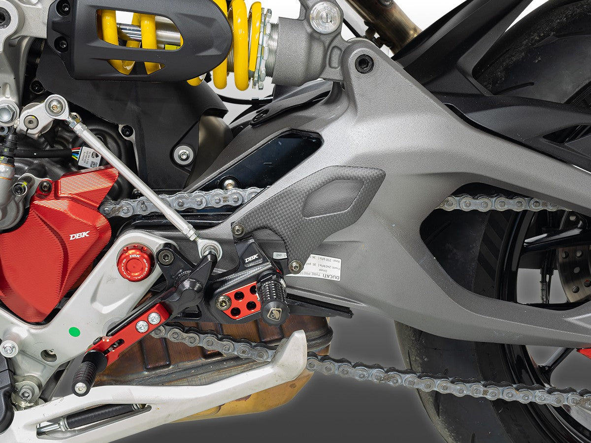Ducabike DBK Heel Guards Matt Carbon Ducati Panigale Streetfighter V2 2025