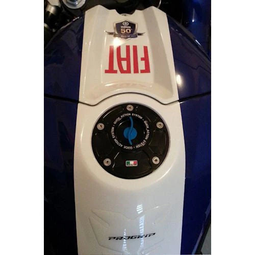 TWM Quick Action CNC Aluminum Gas Cap For Aprilia - TAPR.01
