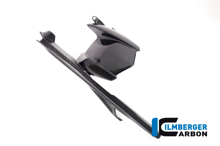 Ilmberger Carbon Rear Hugger With Chain Guard BMW M1000RR / S1000RR - Gloss / Twill