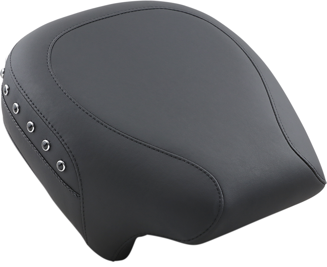 Mustang Wide Rear Seat - Studded - Black - FL '97-'25