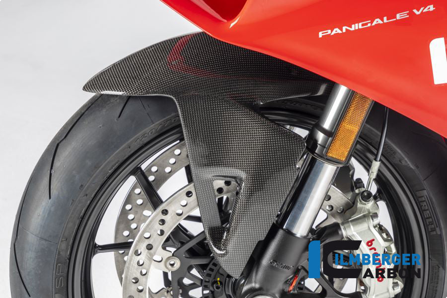 Ilmberger Carbon Front Fender Streetfighter / Ducati Panigale V4 / V4 S / V4 R / V2 - Gloss