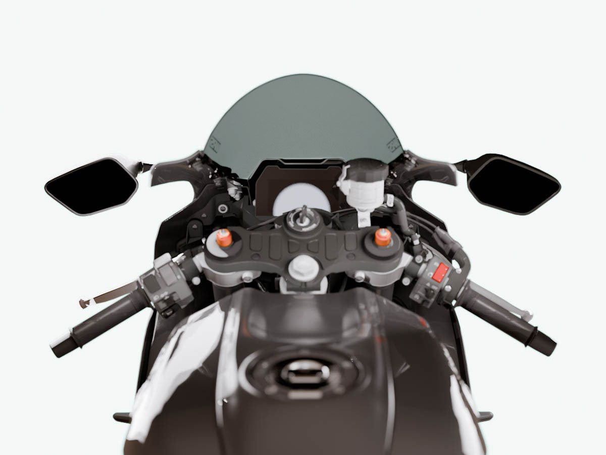 WRS Race High Windscreen Yamaha R6 2017-2026 / R7 2021-2026