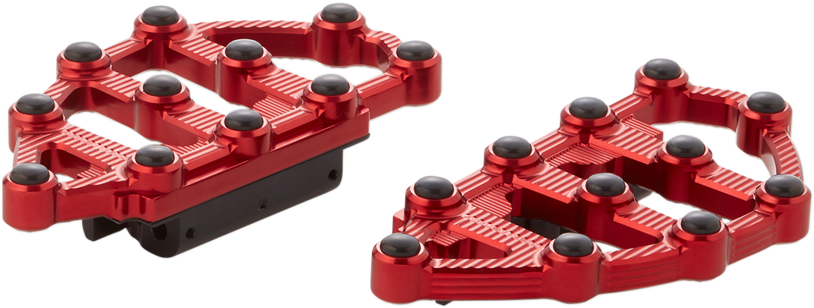 Arlen NESS MX Passenger Floorboards - Red