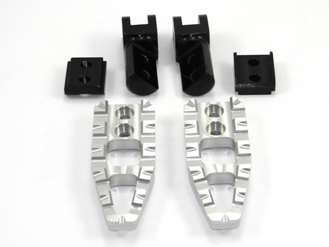 Ducabike DBK PPDV05 Adjustable Rearsets - SILVER