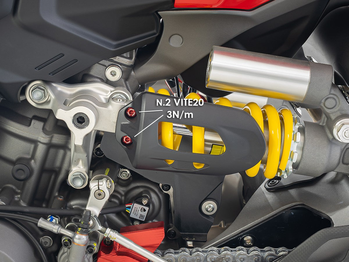 Ducabike DBK Ducati Streetfighter/Panigale V2 2025 Shock Cover Screw Kit