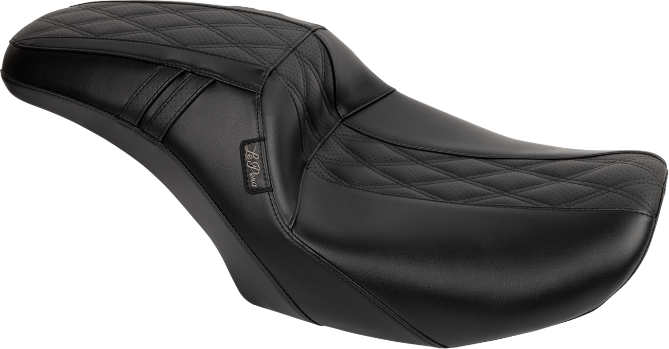 Le Pera Outcast Seat - Without Backrest - GT2 Inlay - FLH/FLT '23-'25