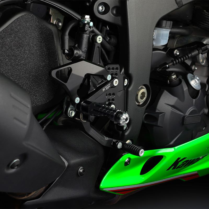 Bonamici Racing Adjustable Rearsets - Kawasaki ZX-6R