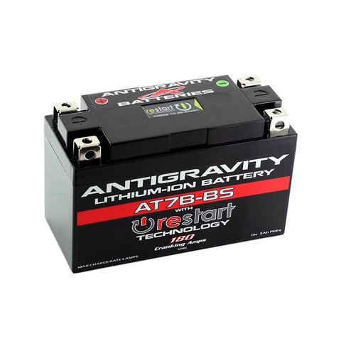 Antigravity AT7B-BS Lightweight Lithium Motorcycle Battery for V4 V4S V4R