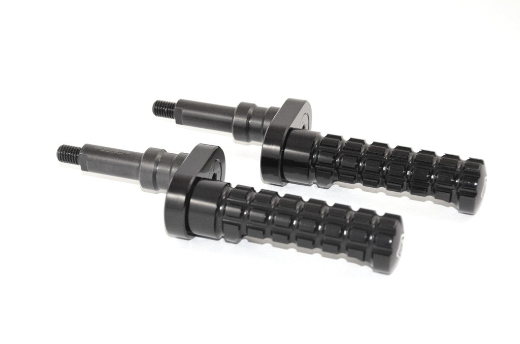 Ducabike DBK PPSCRA02 Adjustable Foot Pegs Scrambler - BLACK