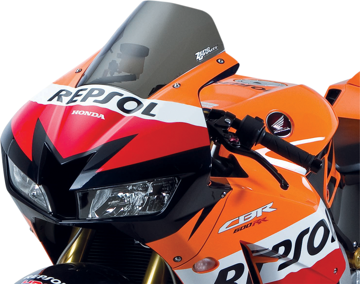 Zero Gravity Marc 1 Windscreen - Smoke - CBR600RR