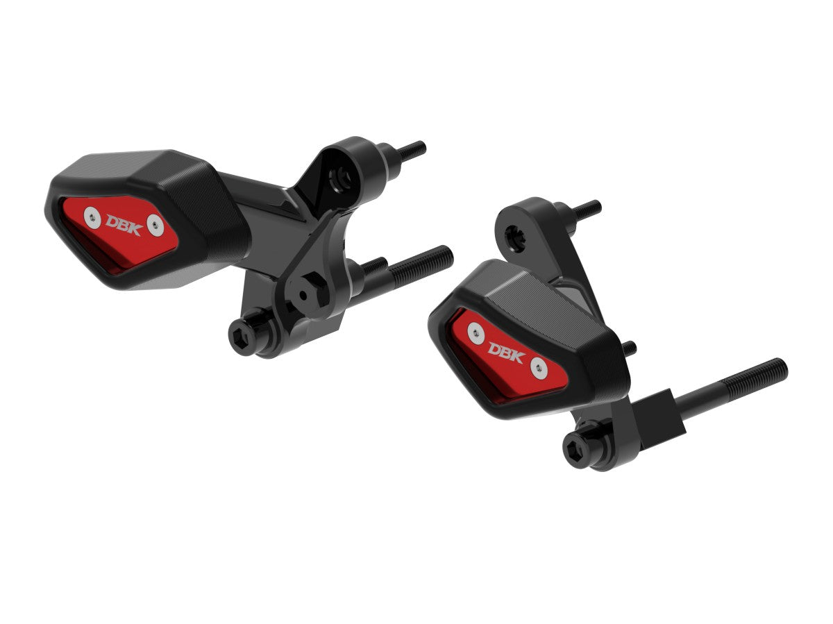 Ducabike DBK CNC Frame Protection Kit Aprilia RSV4 - Red