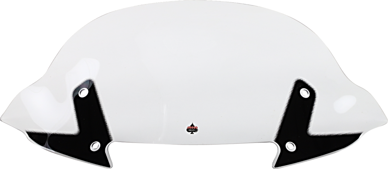 Klock Werks Flare® Windshield - 11" - Clear - '10-'17 Victory