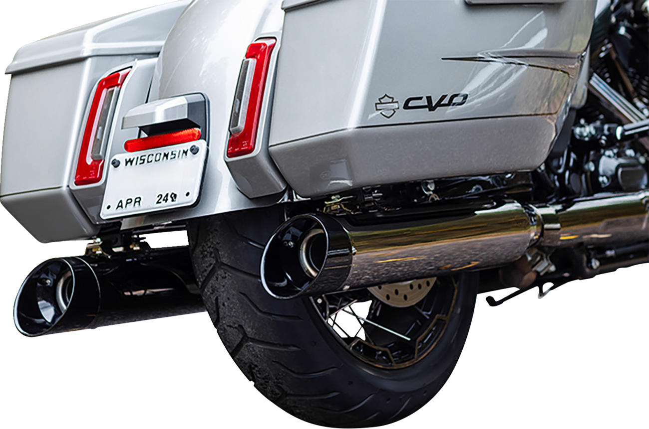S&S Cycle 4-1/2" MK45 Performance Slip-On Mufflers - Lava Chrome - 50-State