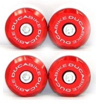 Ducabike DBK TTDES01 Kit Frame Plugs Desert Sled - RED