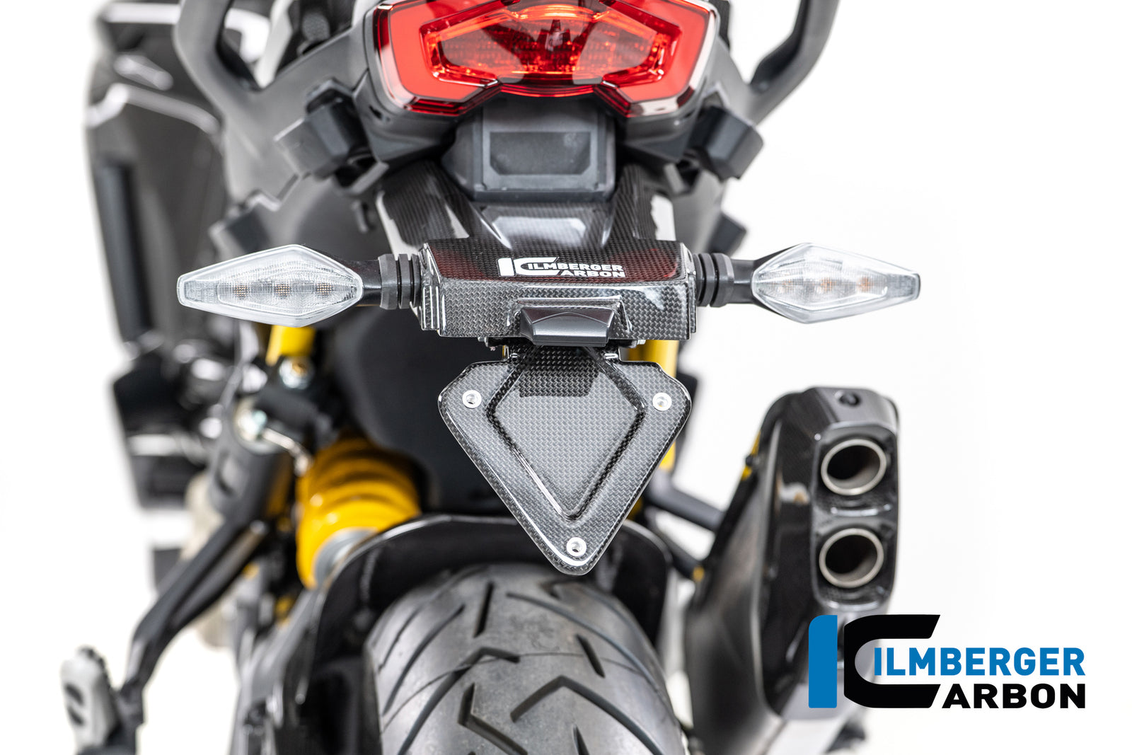 Ilmberger Carbon License Plate Holder Ducati Multistrada V4 2025