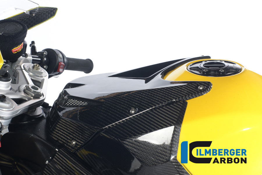 Ilmberger Carbon Tank Cover Top With Grid Carbon