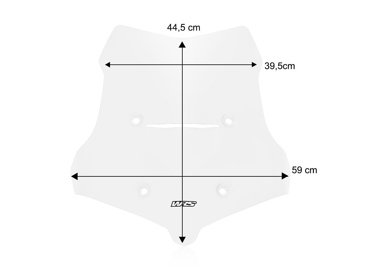 WRS Windscreen Touring Voge Valico 525 DSX 2023-2024 / 625 DSX 2025-2026