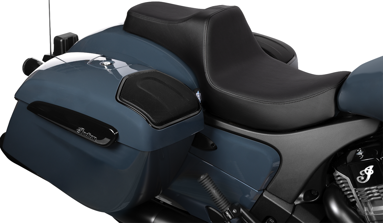Drag Specialties Seats Predator III 2-Up Seat - Vinyl - Smooth - Chieftain '25/Challenger '20-'25