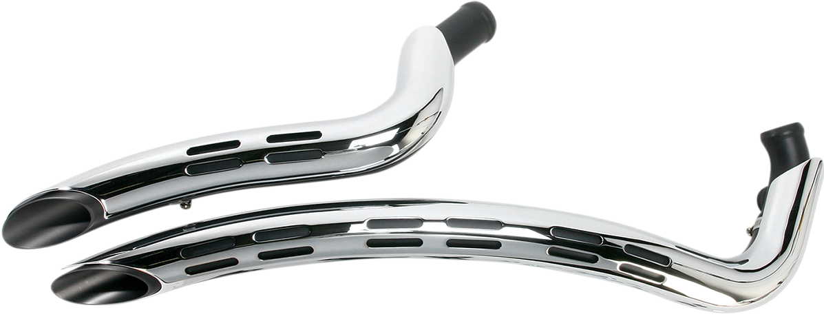 Bassani Xhaust Sweeper Exhaust - Black/Chrome