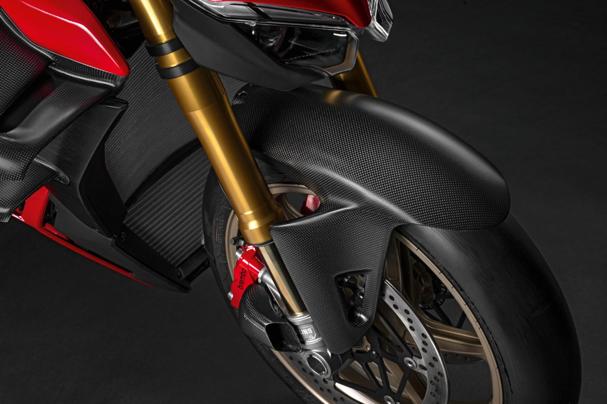 Ducati Performance Carbon Front Mudguard