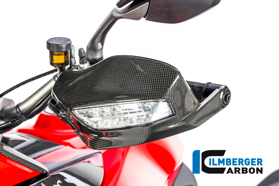 Ilmberger Carbon Hand Protector Left Side Ducati MTS 1200 2015 / MTS 1200 Enduro - Gloss