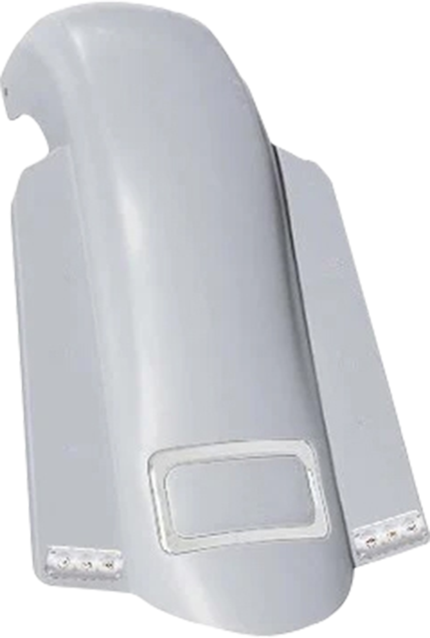 Paul Yaffe Bagger Nation Short Sport SS Rear Fender - With Chrome Plate Frame/LIght - HD Touring