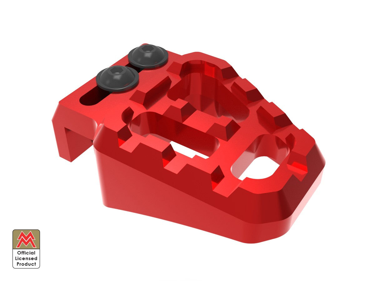 Ducabike DBK RPPIS02 Adjustable Rear Brake Pedal Extension Moto Morini - RED