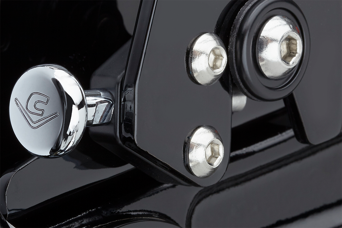 Cobra Detachable Flat Rack - Black