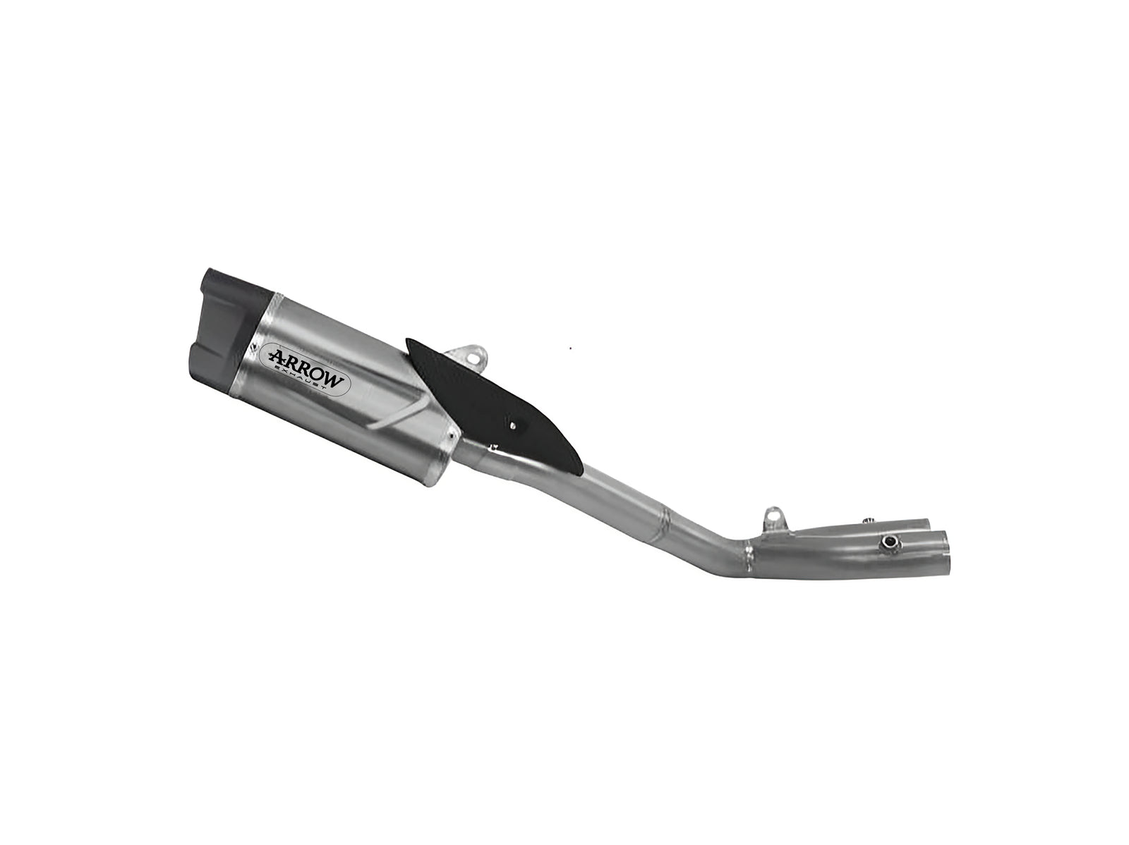 Arrow 71241HK Half System Racing - Indy Race Evo Titanium Slip On + Titanium Link Pipe Ø54Mm.