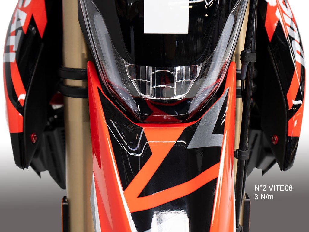 Ducabike DBK KVT90 - Hm 698 Tank Side Panels Screws Kit