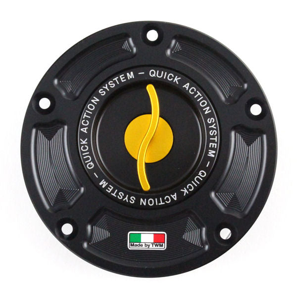 TWM Quick Action CNC Aluminum Gas Cap for Triumph - TTPR.01