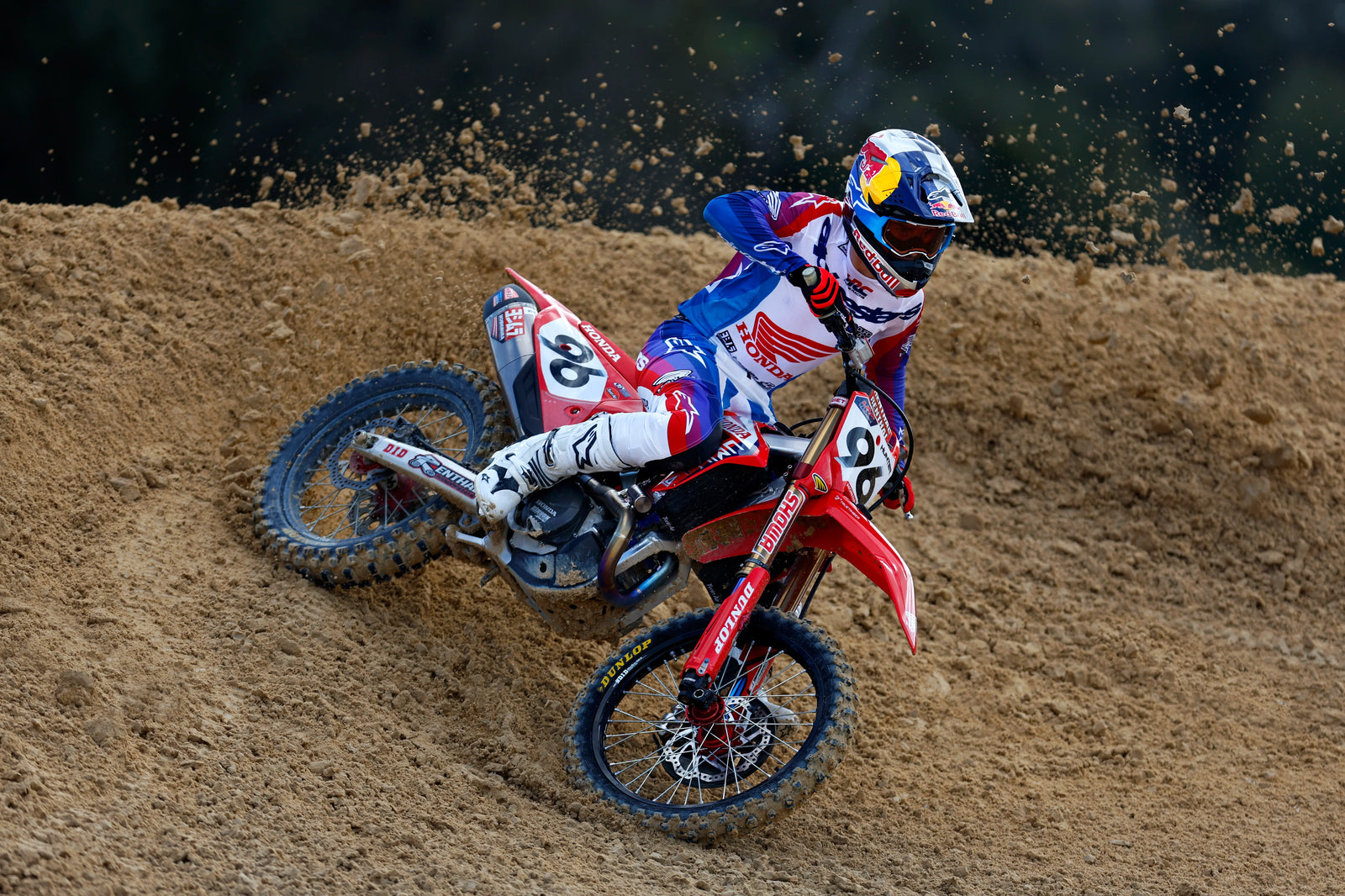 Yoshimura CRF450R/RX 2021-2024 / CRF450R-S 2023-2024 RS-12 Titanium Full Exhaust, W/ Titanium Muffler