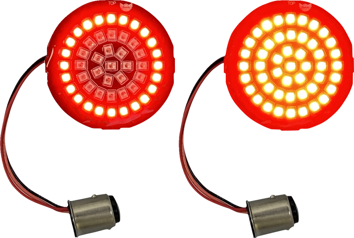 Custom Dynamics LED Rear Turn Signal Insert - Red - 1157