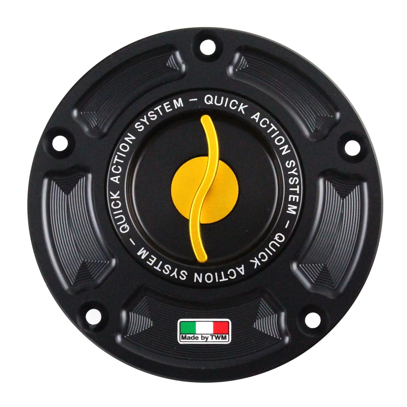 TWM Quick Action CNC Aluminum Gas Cap For CBR 1000 RR-R SP - Gold