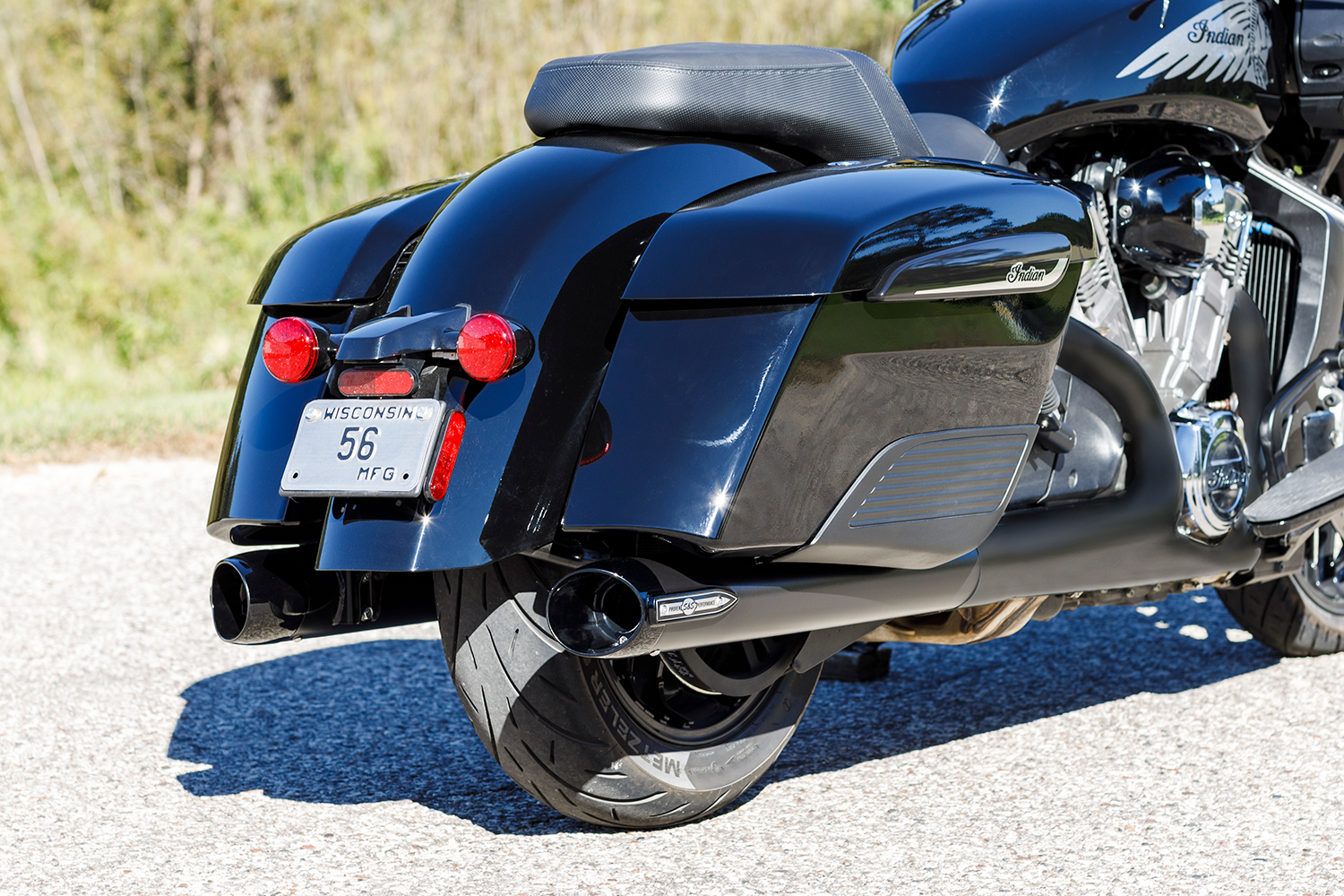 S&S Cycle 4" Broadhead Slip-On Mufflers