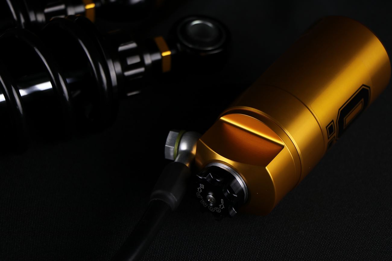 Ohlins Shock Absorber - 13" - Fully Adjustable - STX36 Blackline (HD779)