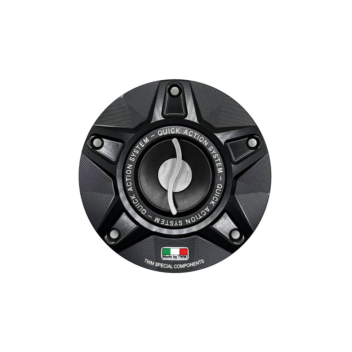 TWM Quick Action CNC Aluminum Gas Cap for Ducati - TDPR.07