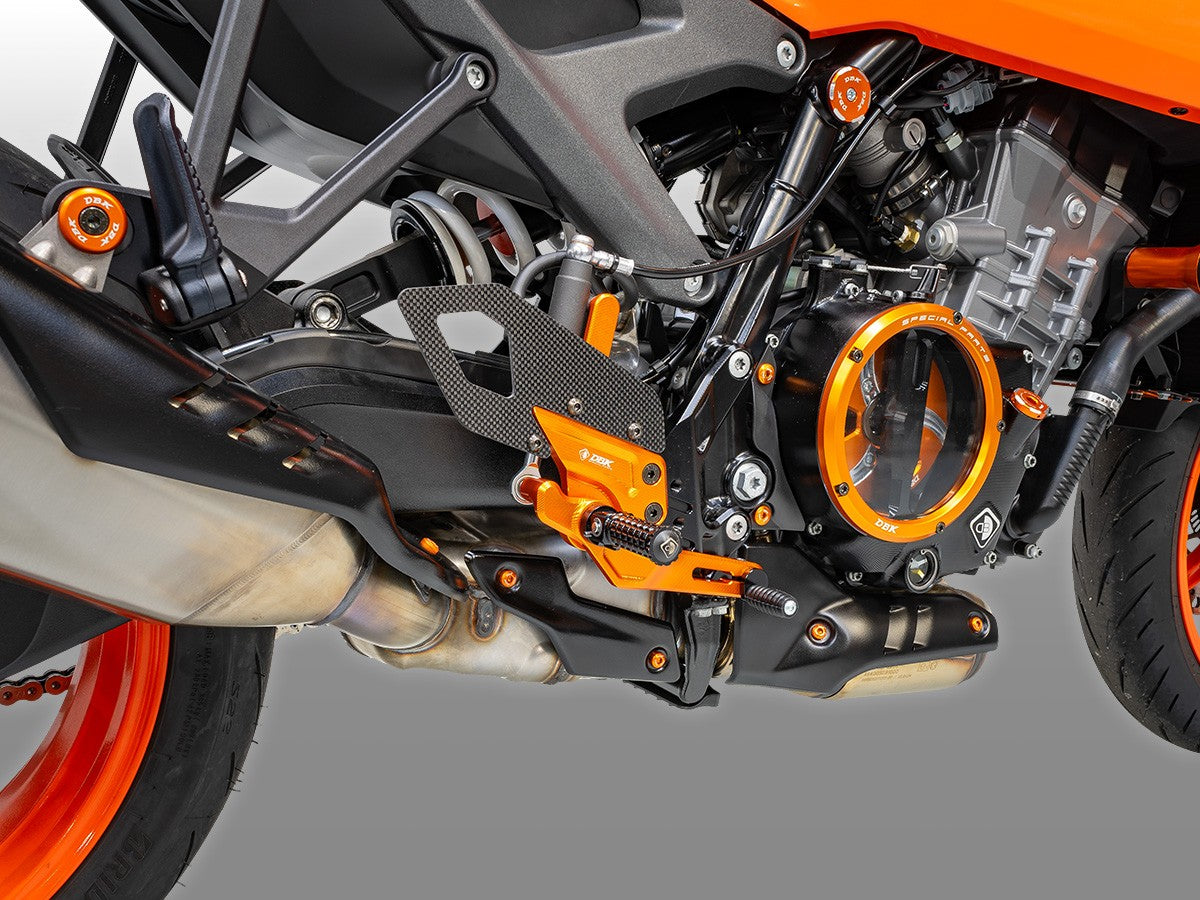 Ducabike DBK PRKTM01 KTM 990 Duke Adjustable Pilot Rearsets Kit