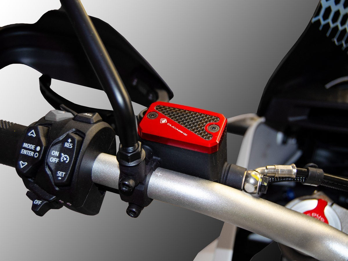 Ducabike DBK TLS13 Fluid Reservoir Caps - Red