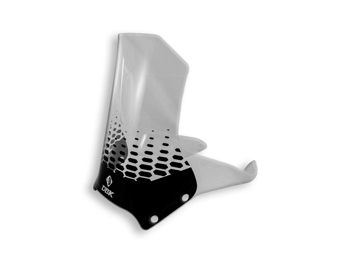 Ducabike DBK CUP24 DesertX Increased Windscreen Maxi Comfort - SMOKE