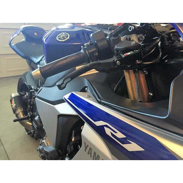TWM GP Style Adjustable and Folding Levers for Yamaha R1 2025