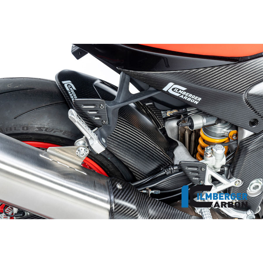 Ilmberger Carbon Rear Hugger With Chain Guard For RSV4 1100 Tuono V4