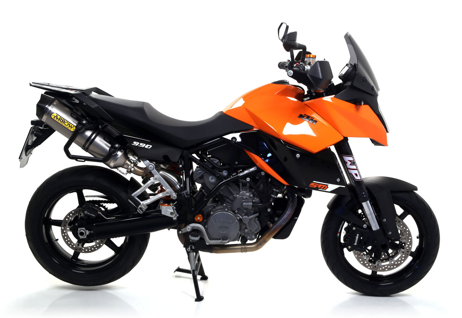 Race-Tech Aluminium Slip Ons With Carbon End Cap
