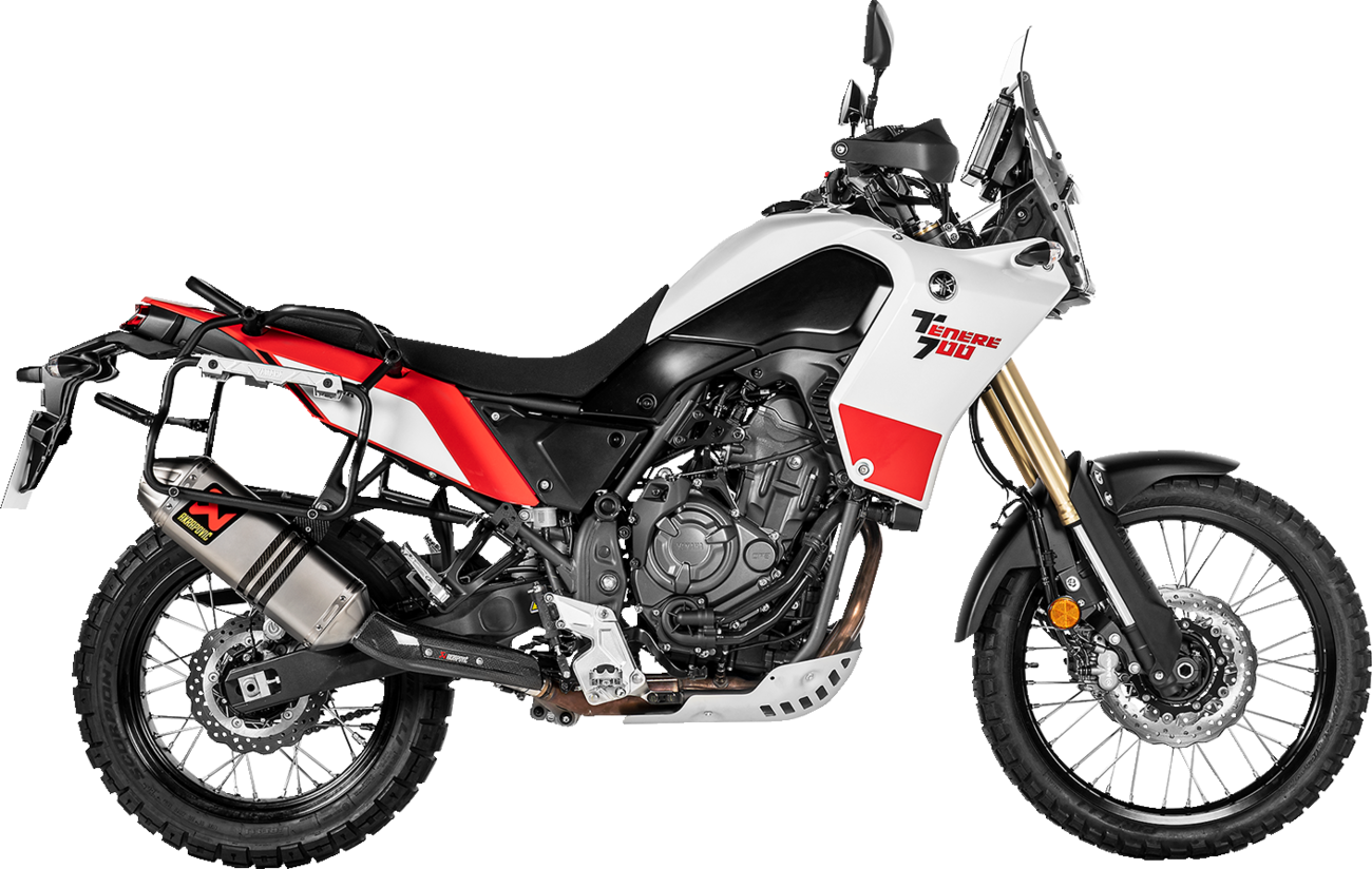 Akrapovic Slip-On Line Muffler - Titanium - Ténéré 700