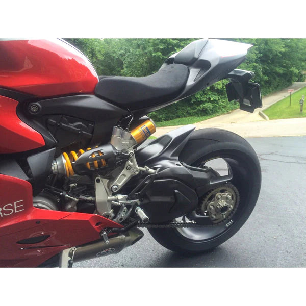 Fullsix Carbon Fiber Rear Hugger Panigale 1199 1299 Short Matte