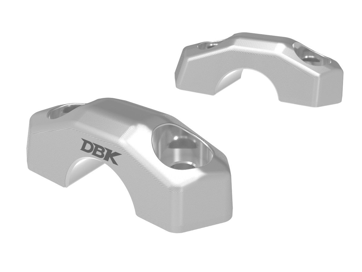 Ducabike DBK BM20 BMW R1300GS Handlebar Clamps - SILVER