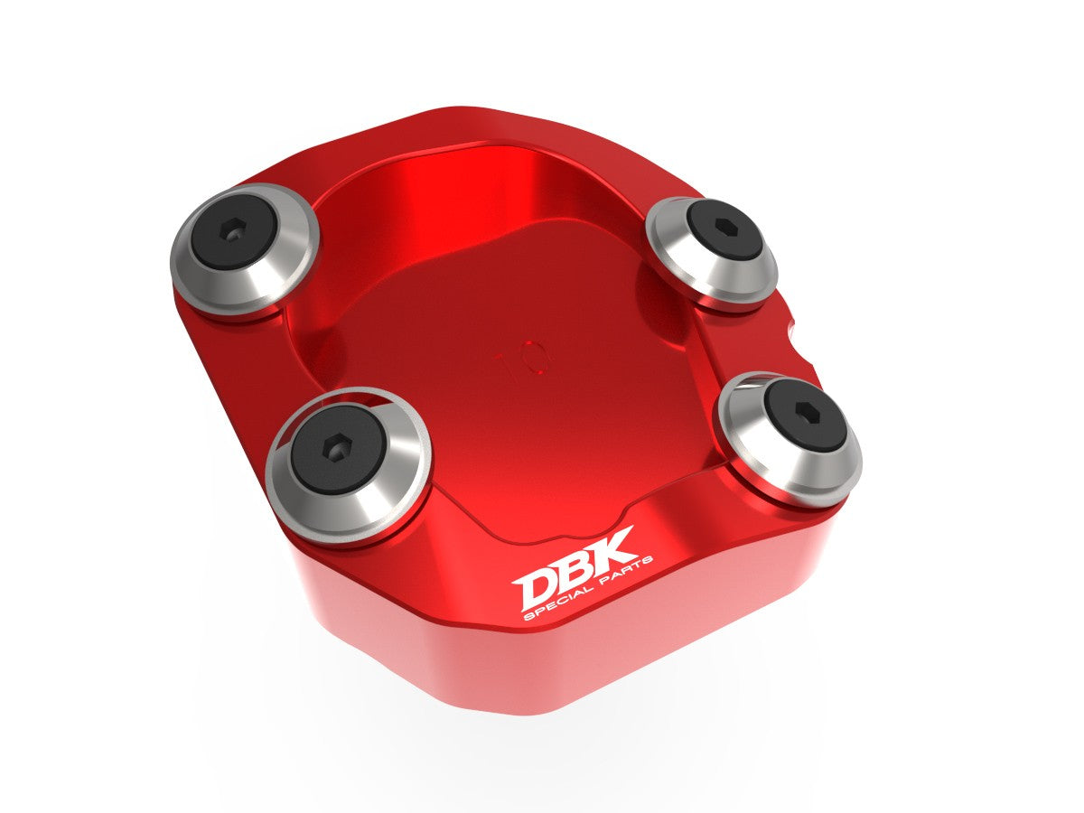 Ducabike DBK BAC10 MOTO GUZZI STELVIO INCREASED STAND SUPPORT BASE + 12 MM. - RED