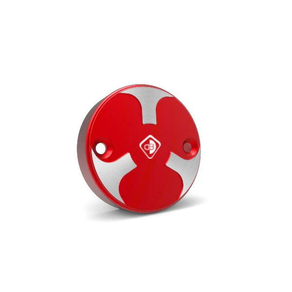 Ducabike DBK Rear Brake Fluid Reservoir Cap Set For Ducati XDiavel - Red