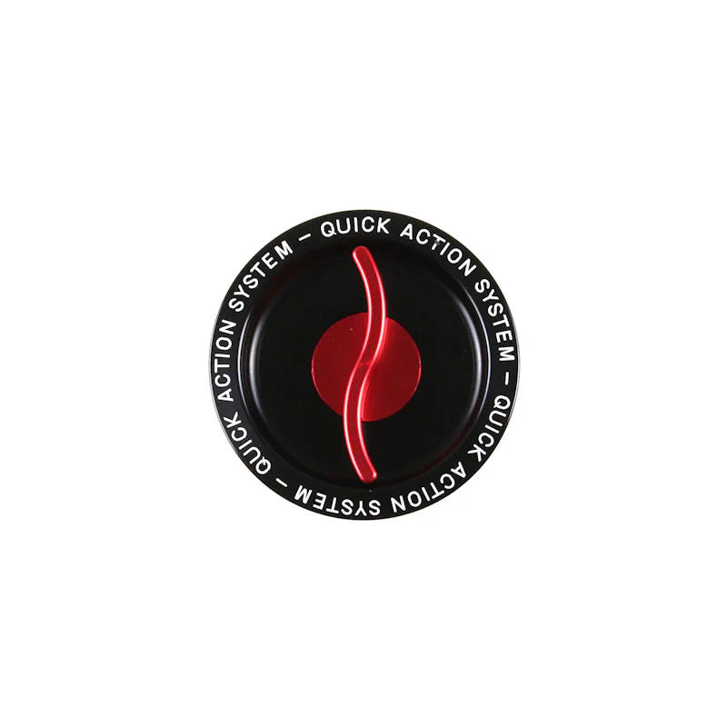 TWM Replacement Fuel Filler Center Cap For Quick Action Gas Cap - Red